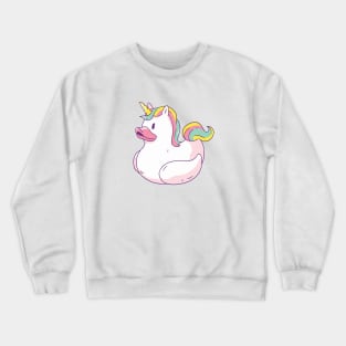 Unicorn Duck Design Crewneck Sweatshirt